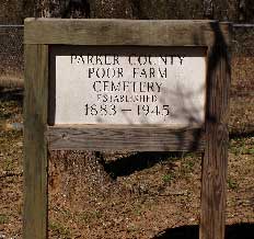 Parker County Poor Farm Cemetery, Established 1883 - 1945
