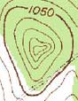 Topographical map of Sam Savage Mountain